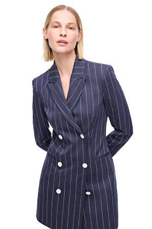 Perspective Tiran Elbise 3833-Lacivert