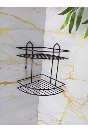 Yapışkanlı Banyo Aksesuar Seti 2,li Eko Şampuanlık,yuvarlak Havluluk,tuvalet Kağıtlığı, Bornozluk