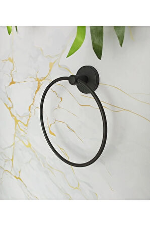 Yapışkanlı Banyo Aksesuar Seti 2,li Eko Şampuanlık,yuvarlak Havluluk,tuvalet Kağıtlığı, Bornozluk