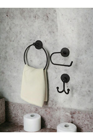 Yuvarlak Havluluk Kapaksız Tuvalet Kağıtlığı Bornozluk