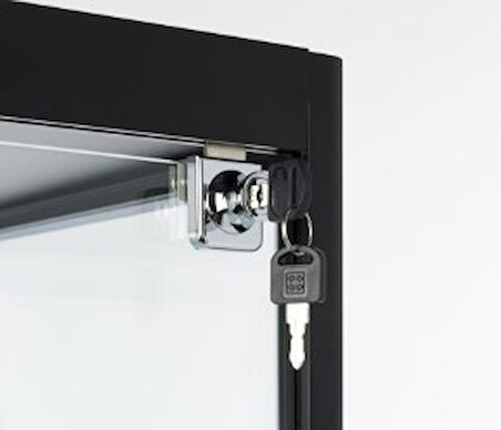 Tek Kanatlı Vitrin Cam Kilidi