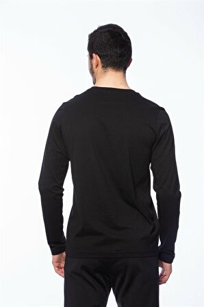 Lotto Erkek Tişört Sifir Yaka R9271 Logo Sport Tee Bs Ls Co Bisiklet