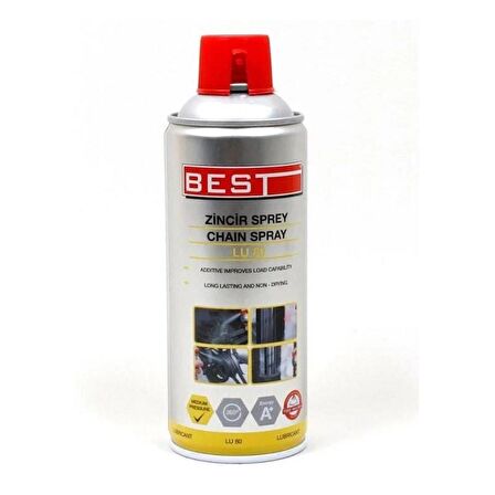 Best Zincir Yağlama Spreyi 400ml. LU80