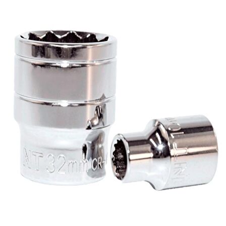 NT Tools 15 mm. 1/2" Yıldız Lokma Anahtar NCL12T15