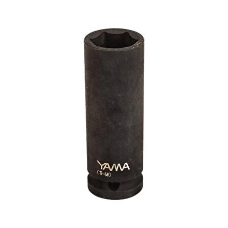 Yama 18 mm. 1/2" Uzun Havalı Altıköşe Lokma Anahtar YAHLU1218