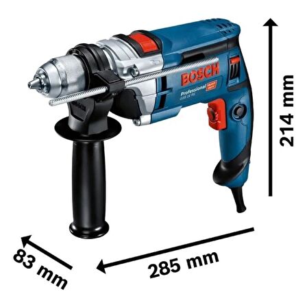 Bosch Profesyonel GSB 16 RE Elektrikli Darbeli Matkap 750W 13mm Supra Mandren 060114E500