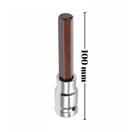 NT Tools 5 mm. 1/2" Uzun Lokmalı Allen Uç NCAL12U05S
