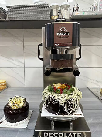 DECOLATE Otomatik Çikolata Dekor Makinesı Saçak-Bukle Dekor Makinesi DCM-130