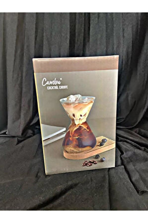 CAMBU BOROSİLİKAT CAM KOKTEYL KARAF 700 ML 
