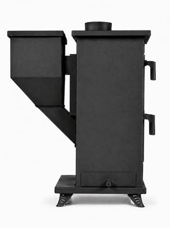 Pelet Sobası M002 Mini Fırınlı Pelet Sobası 