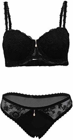 Le Jardin Brode Kaplı Sütyen Takımı 5250
