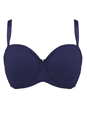 Kadın Toparlayıcı Sütyen Dantel Kaplı Lejardın9350