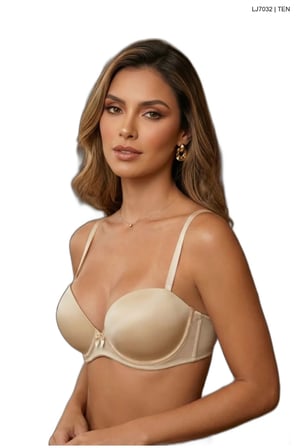 Le Jardin 7032 Kadın Push Up Dolgulu Sütyen BEYAZ 75