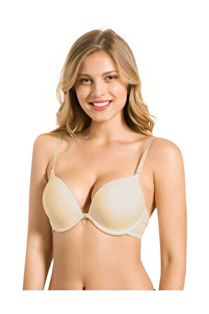 Kadın Ten Micro Kaplı Sihirli Sütyen 7034