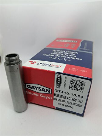 Mercedes Truck Subap Gaydı (24'lu) Tk. M-Benz Actros 1843 Om 501 La Axor 1840 Om 457 La V6 Ex Siyah - Gaysan Gt410.15.03