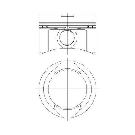 Fiat Motor Piston Segman Punto Palıo Albea Doblo 1,2 8v (040) / (71,20mm) - Yenmak 31-04285-040