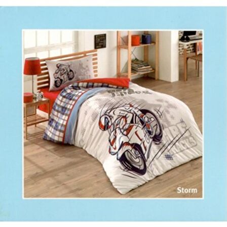 Taç Pamuk Tek Kişilik Nevresim Takımı