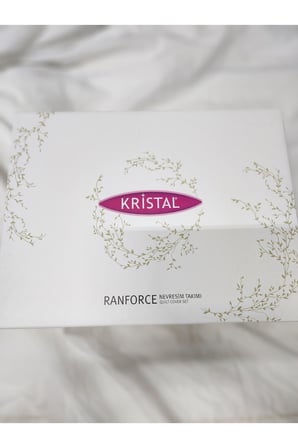 Taç Kristal Tek Kişilik Ranforce Nevresim Takımı Olimpos