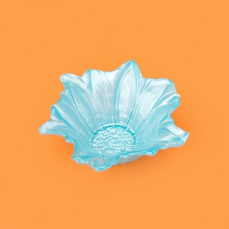 Evidea Kitchen Papatia 4'lü Çerezlik Seti - Mor / Turkuaz -  10 cm