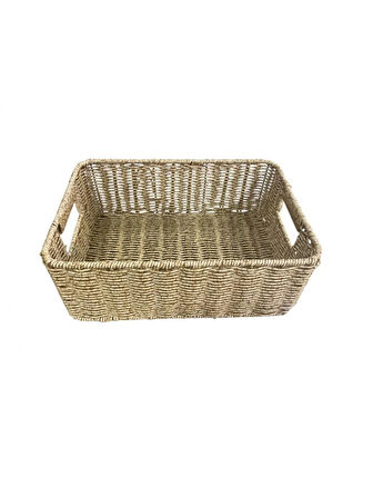 Gönül GNL 3711.O Orta Boy Kapaklı Plastik Sepet 23.5x33x12 cm