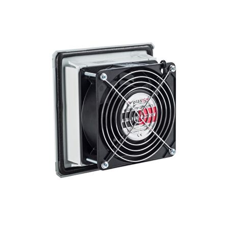PLASTİM Ptf1500 Ip54 100 M3/H - 160X160X69 Mm Filtreli Fan