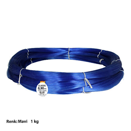 Mercan Classic Mavi 1 Kg Çile Misina