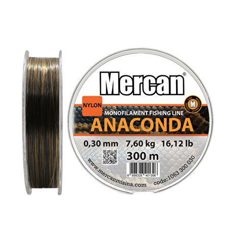 Mercan Kahverengi 300 m Anaconda Makara Misina