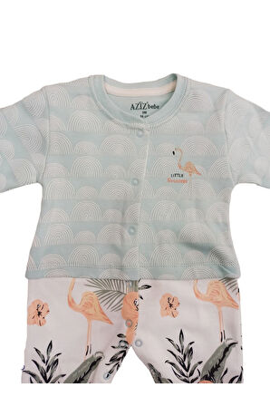 Çıtçıtlı Ayaksız (patiksiz) Tulum 0-6 Ay