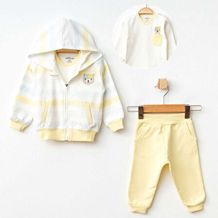 Aziz Bebe 3'lü Bebek Takımı 003274