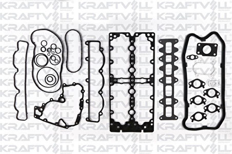 Fiat Motor Takım Contası (alt / Ust) Kecesiz Subap Lastıksız S,k,c Harıc Sivi Contalı Ducato 01> IV - Kraftvoll C122052