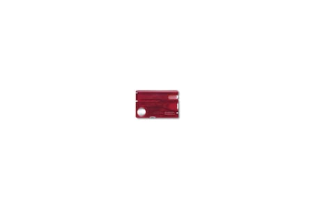 Victorinox Çakı VT 0.7240.T İsviçre Çakısı Swısscard Manikür Seti Şeffaf Kırmızı