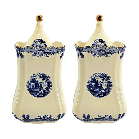 Lucky Art Margaret New Bone 2Li Kavanoz 19Cm