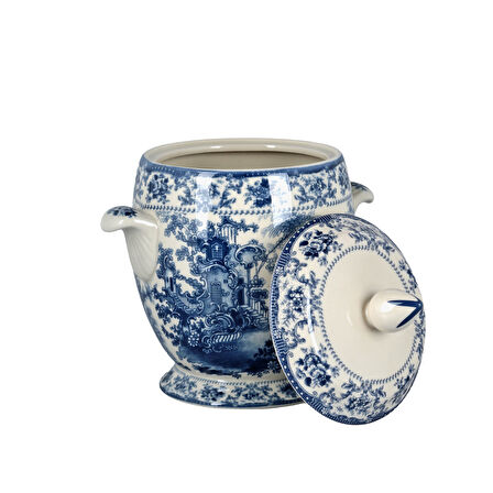 Lucky Art Florantine Kavanoz 2300cc Mavi