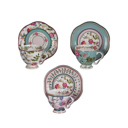 Florine Bone 6Lı Kahve Fincan Seti