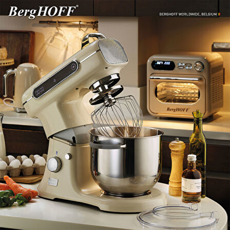 Berghoff Gem Retro Artisan Stand Mikser 7 L Vanilya
