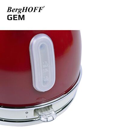 Berghoff GEM HA Vintage  KETTLE KIRMIZI - 7950020