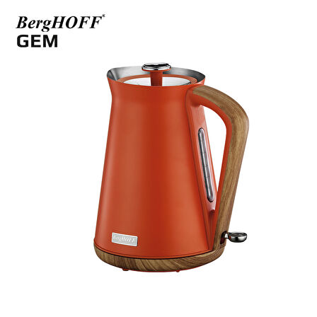 BergHOFF GEM NATURAL 1.7 Litre Turuncu Su Isıtıcısı