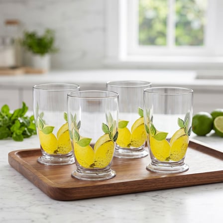 Limora Akrilik 475 ML 4’lü Bardak Seti