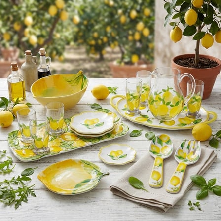 Limora Melamin 2’li Limon Formlu Sunumluk