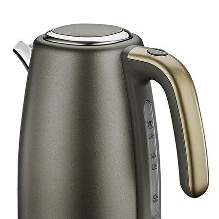 Berghoff Gem Pearl Modern Kettle 1,7 L Gri Gold