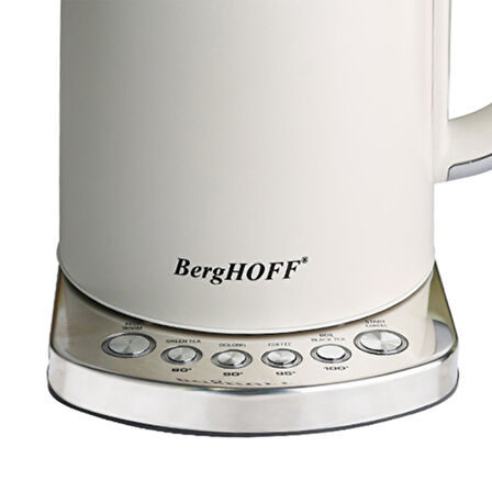 Berghoff Gem Retro Kettle 1,7 L Vanilya Krem