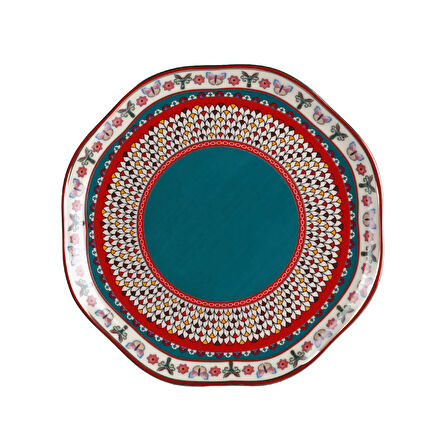 Lucky Art Liora Bone 19Cm 6Li Tabak Seti