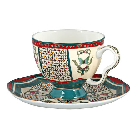 Lucky Art Liora Bone 6Li Cay Fincani Seti