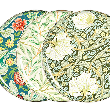 Lucky Art Sylva Bone 27Cm 6Li Tabak Seti