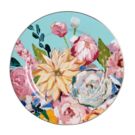 Lucky Art Peony Bone 24 Parça 6 Kişilik Yemek Takımı LYBA 065