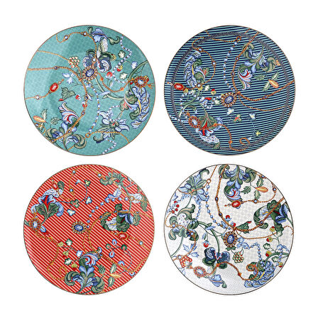 Lucky Art Chantelle Bone 27Cm 4Lü Tabak Seti