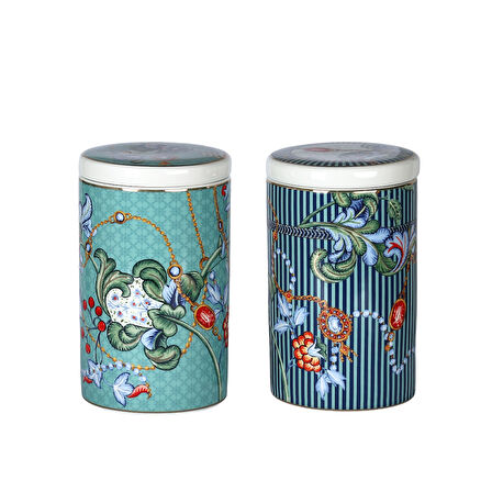 Lucky Art Chantelle Bone 2Li Kavanoz Seti 13Cm