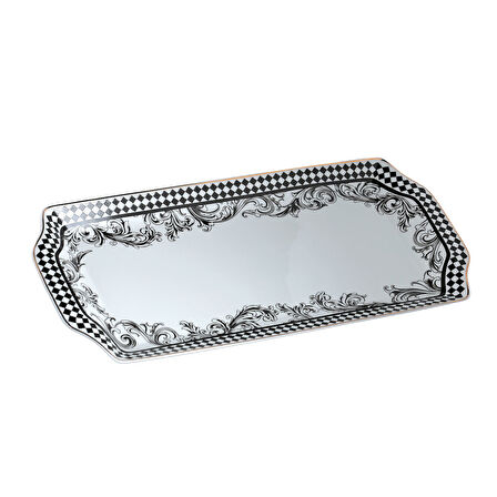 Lucky Art Margery Bone Desenli Baton Tabak 36Cm