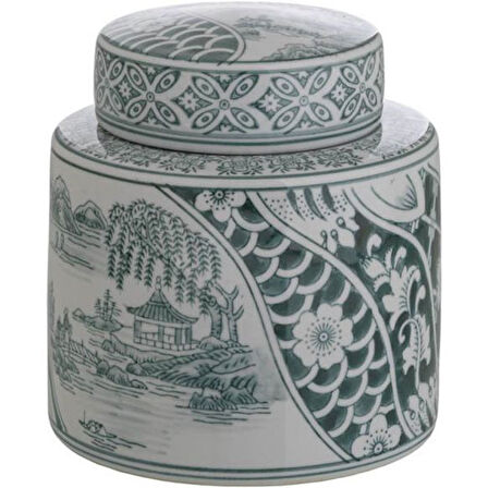 YEŞİL KAPAKLI KÜP 28 cm