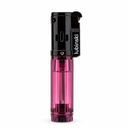 Lubinski Basic Slim Tek Torch Puro Çakmağı Mor LB-205